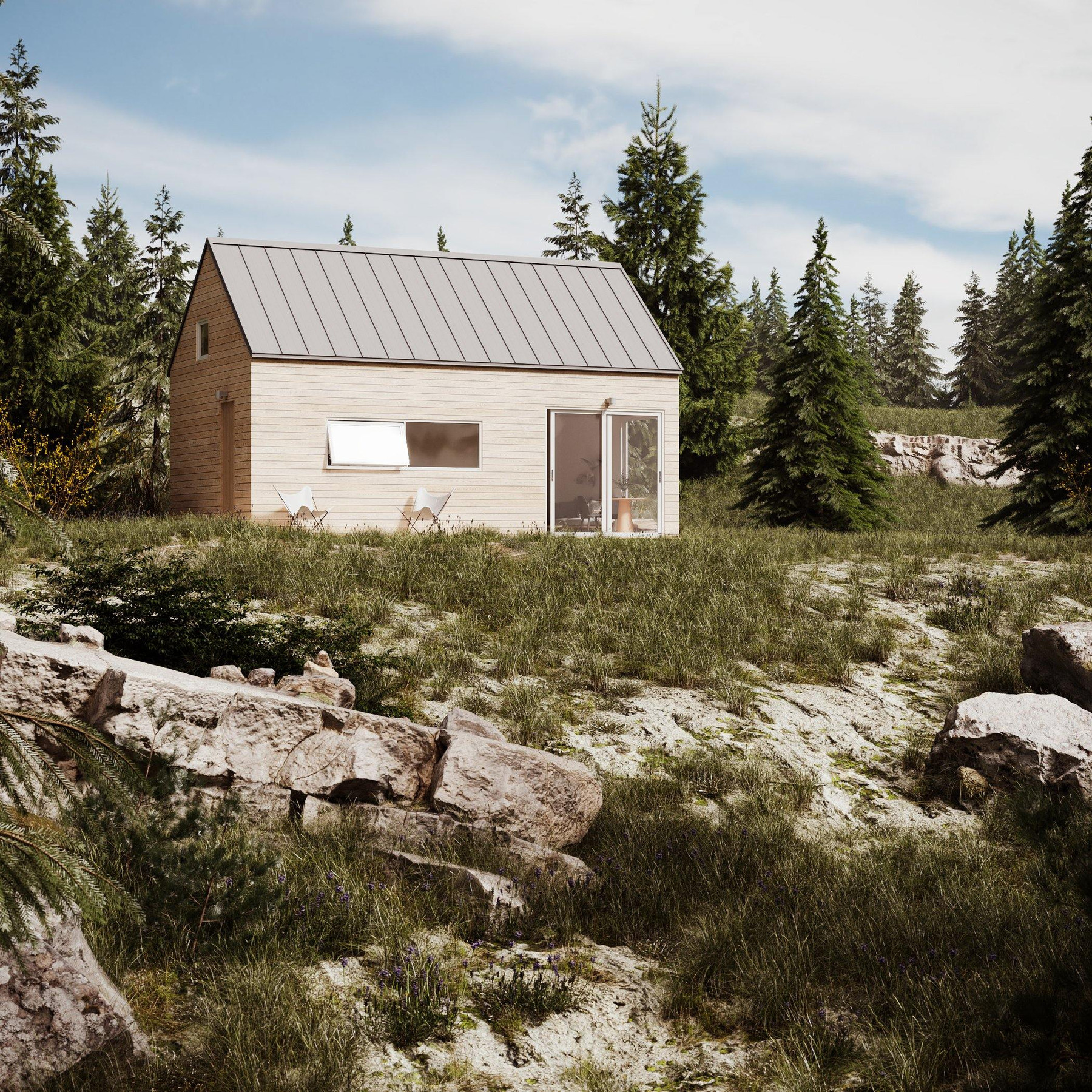 Modern Cottage view 6