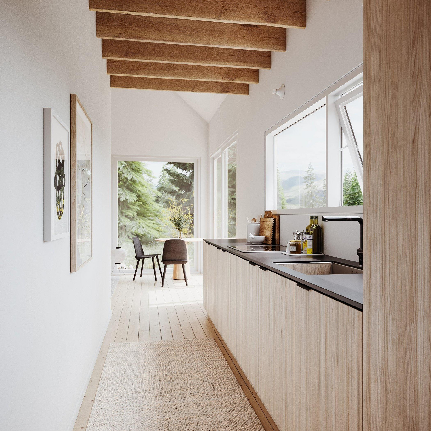 Modern Cottage view 7