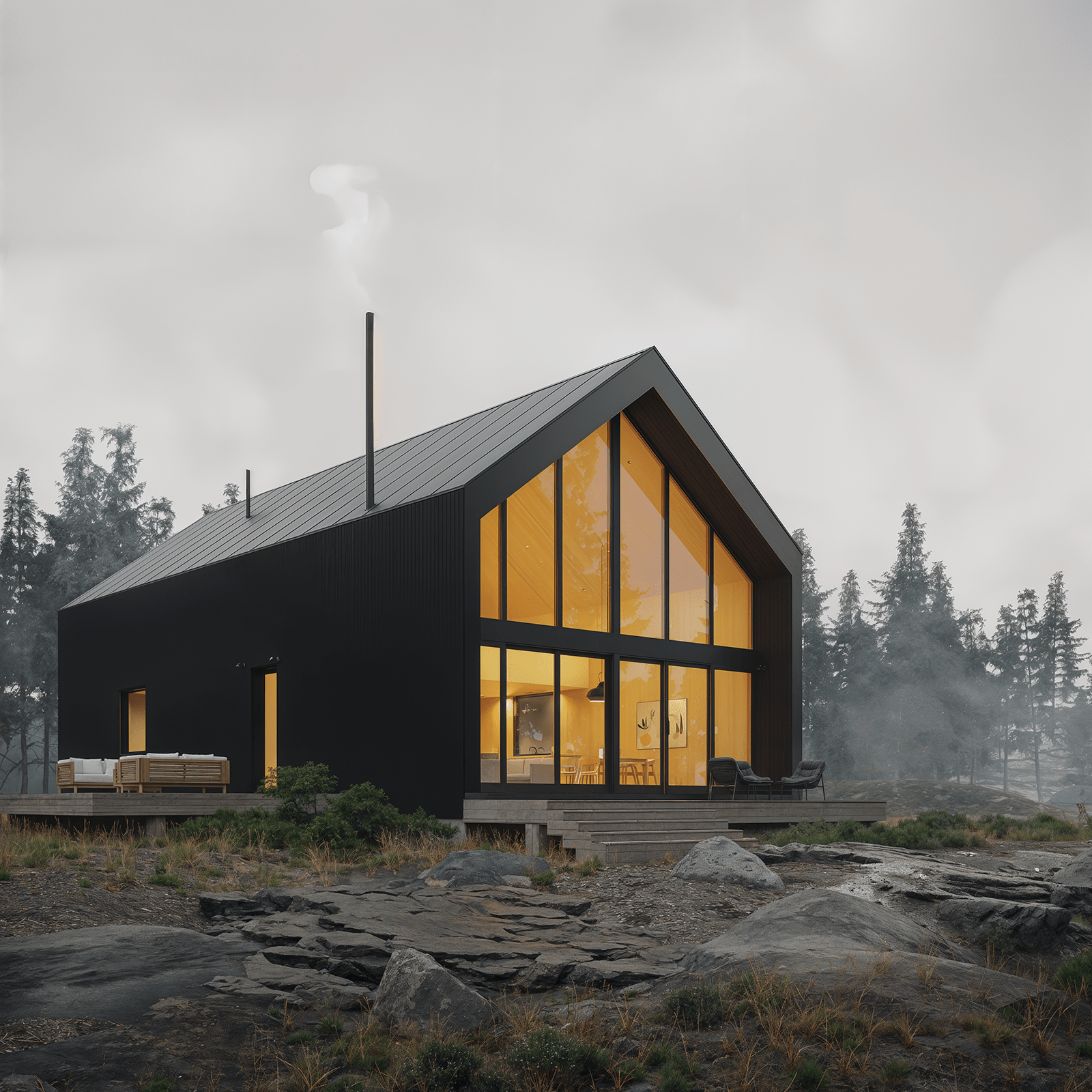 Modern Alpine Family view 9