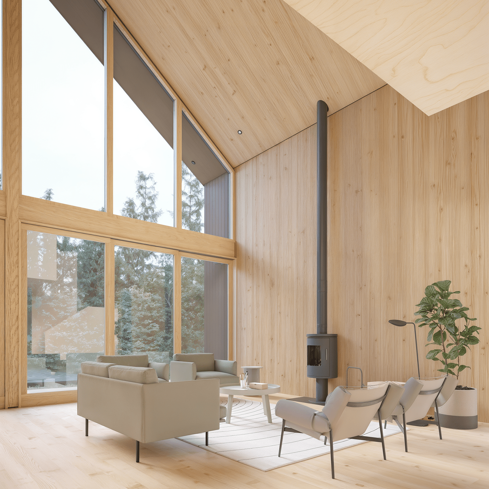 Modern Alpine Family view 11