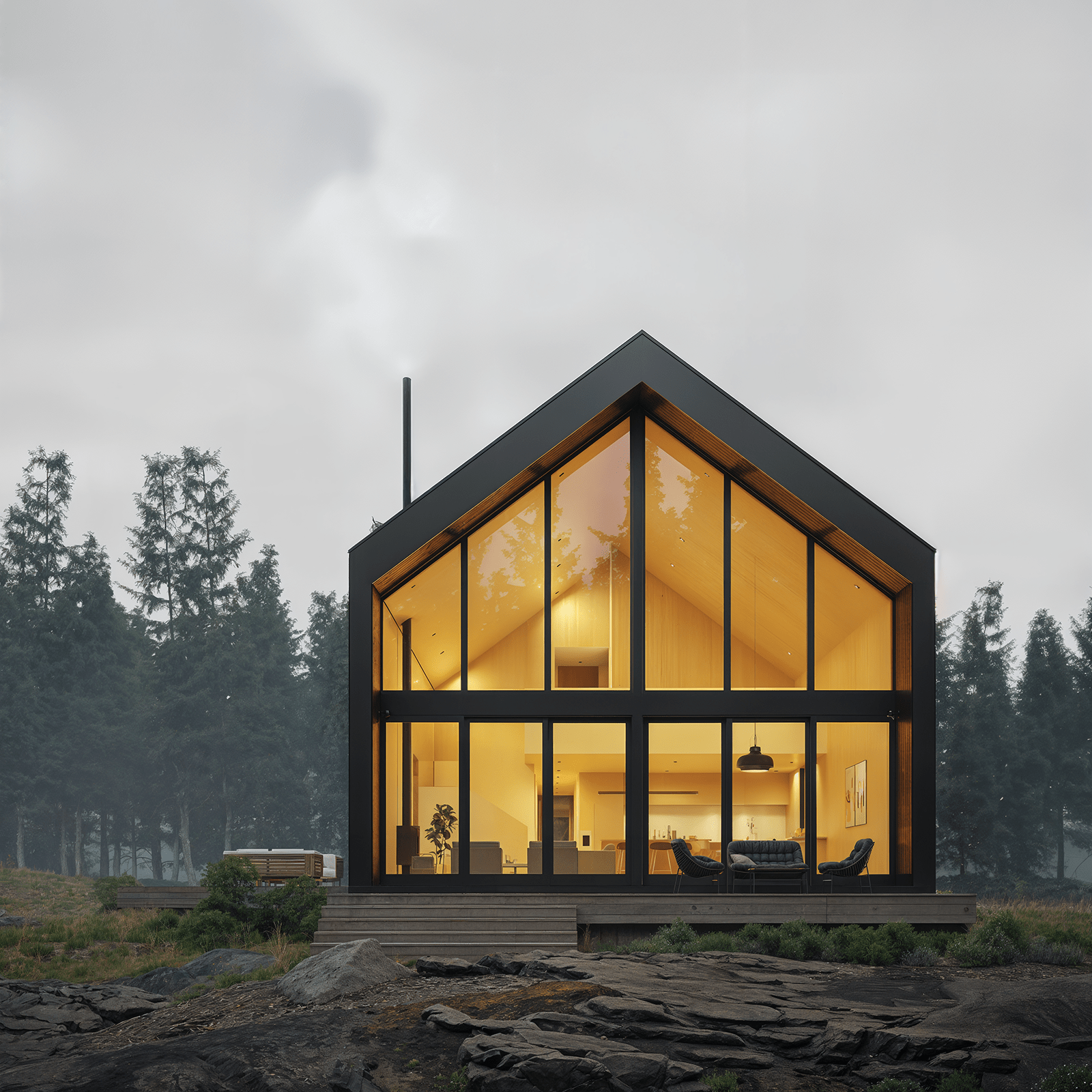 Modern Alpine Family view 12