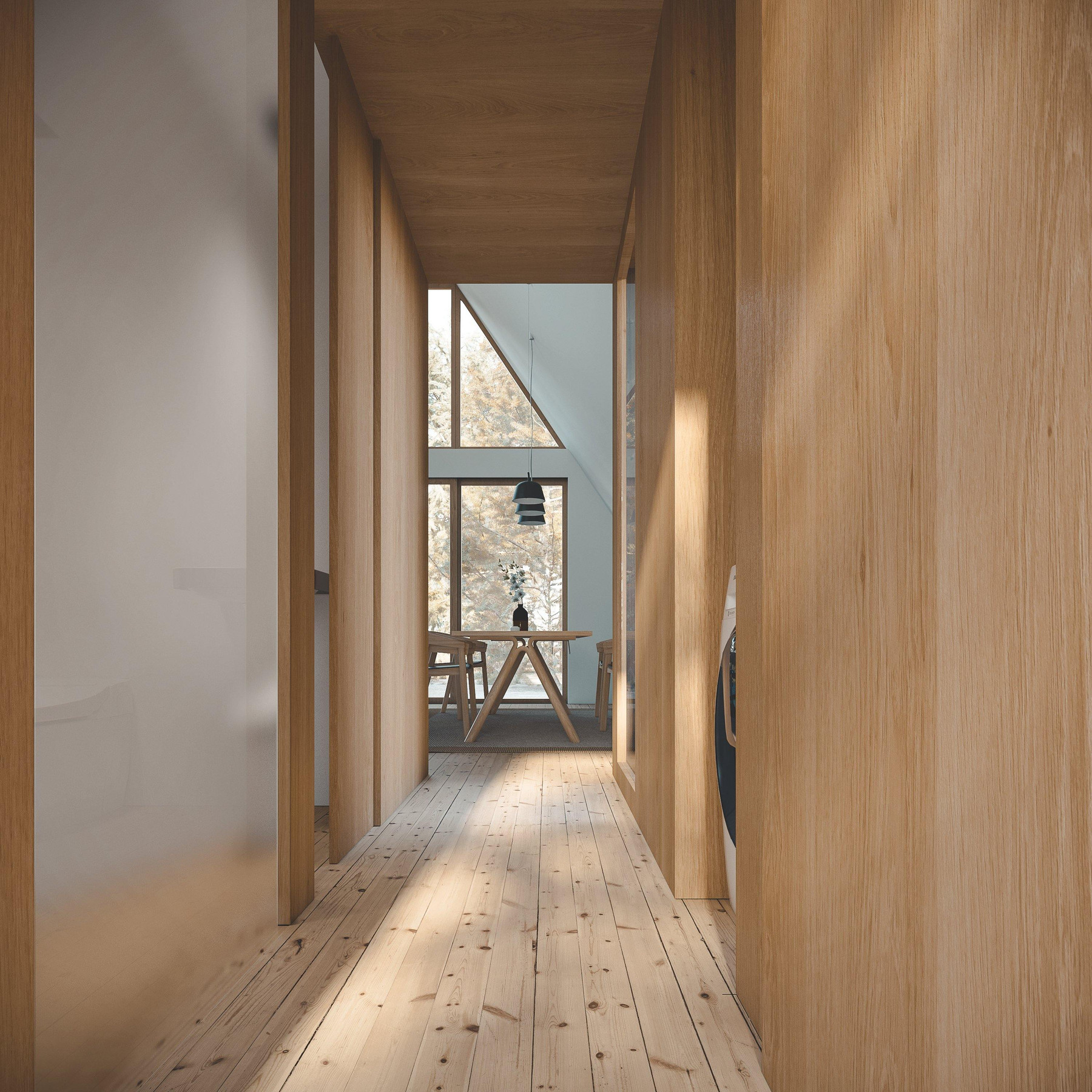 A-Frame House view 2