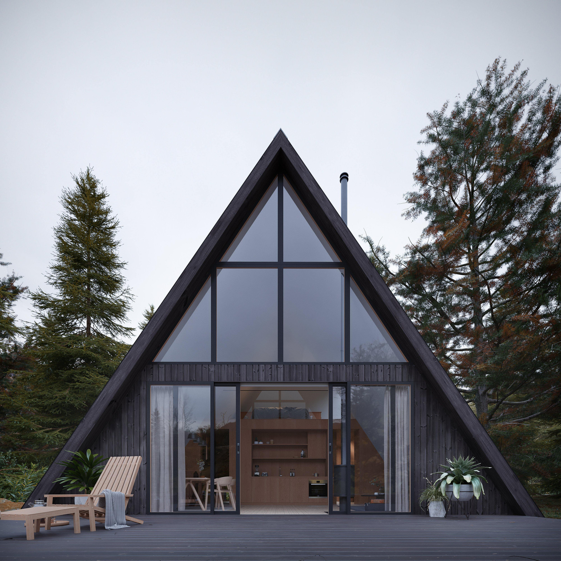 A-Frame House