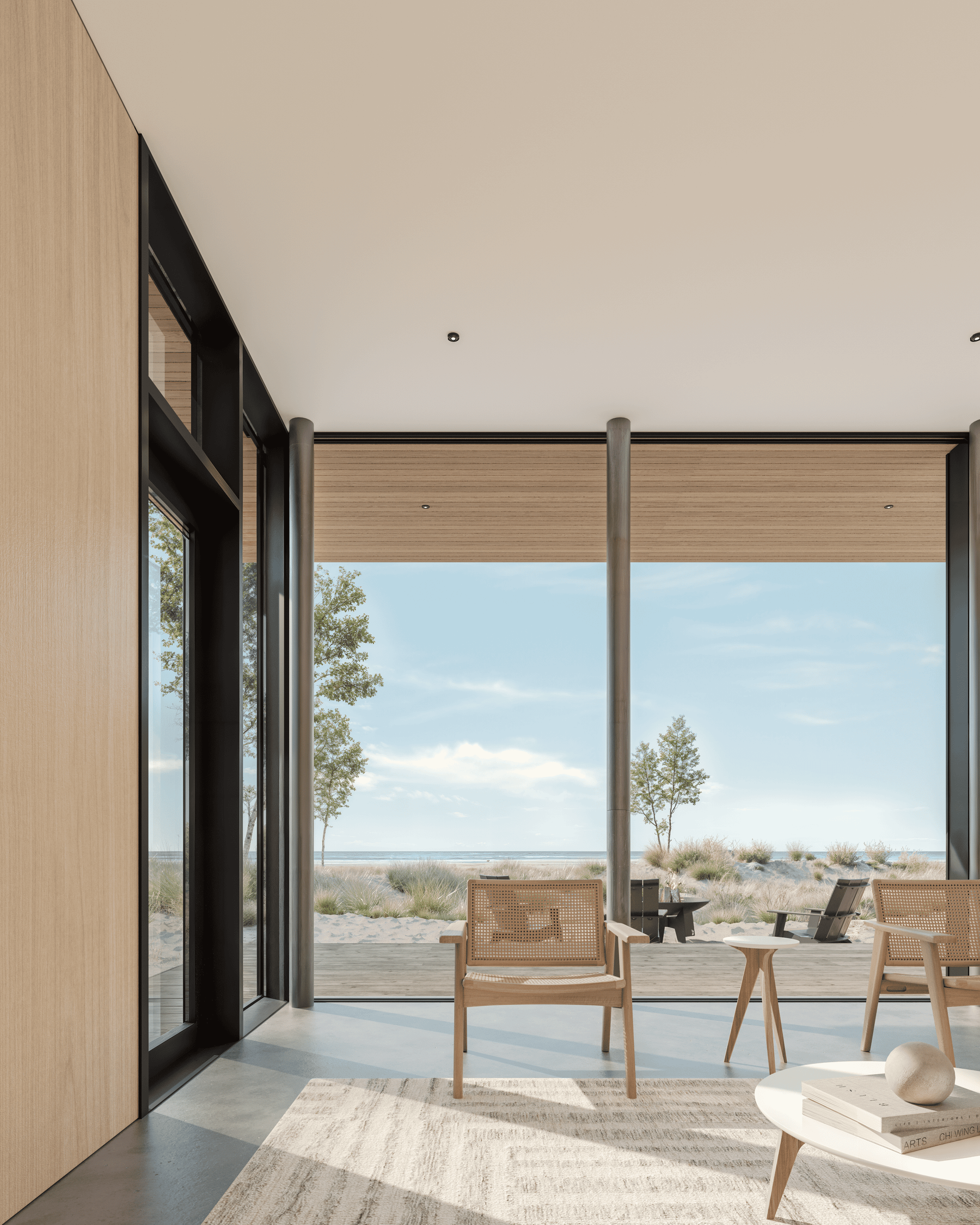 Linear House Family view 2