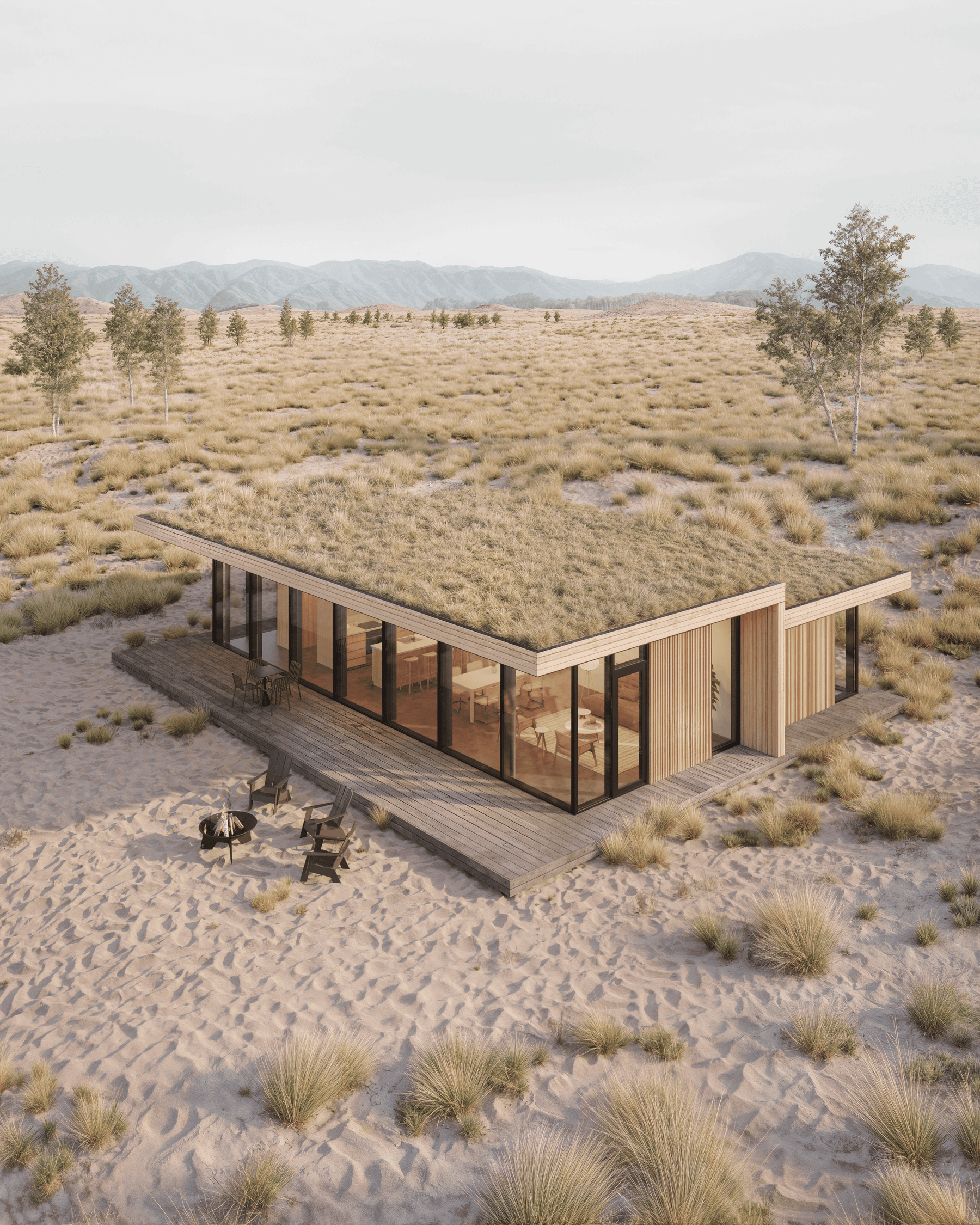 Linear House Family view 14