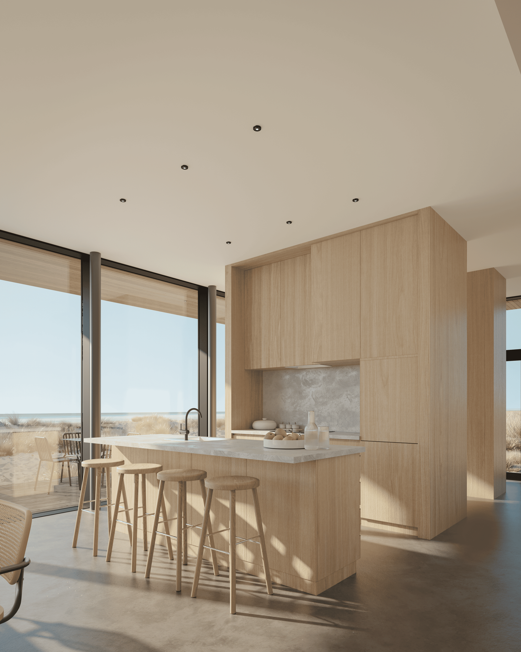 Linear House Family view 5