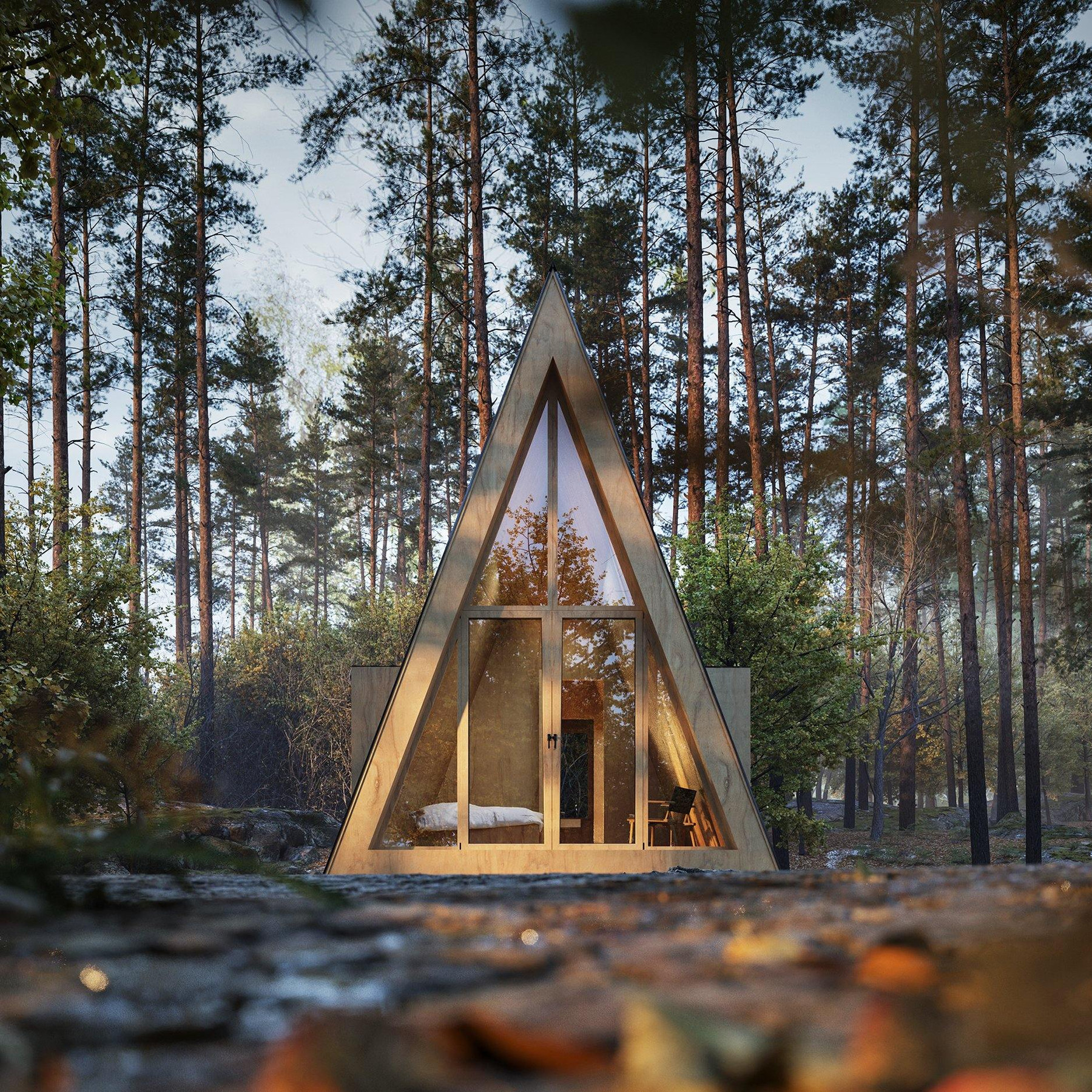 A-Frame Weekender view 5