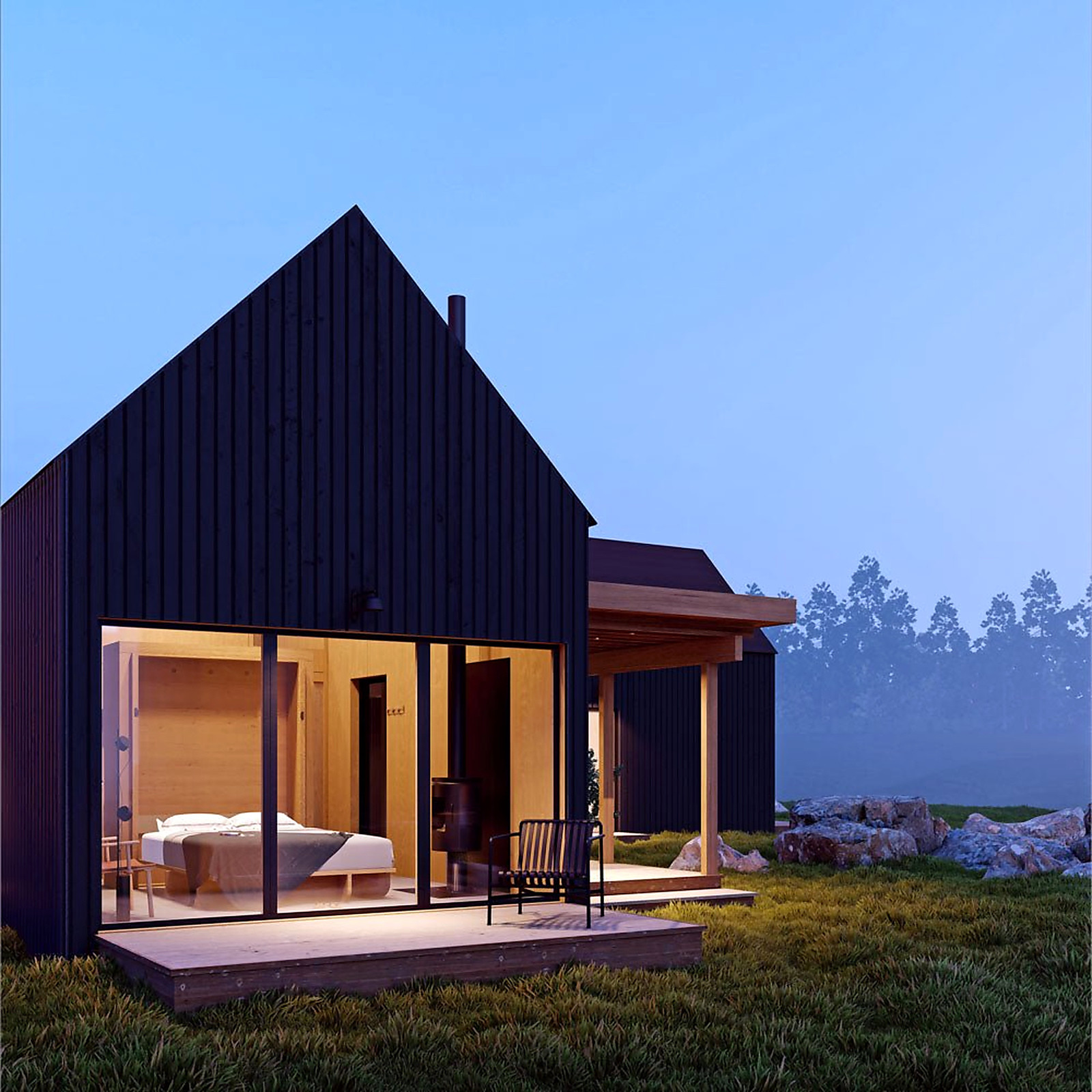 Alpine Tiny House view 2