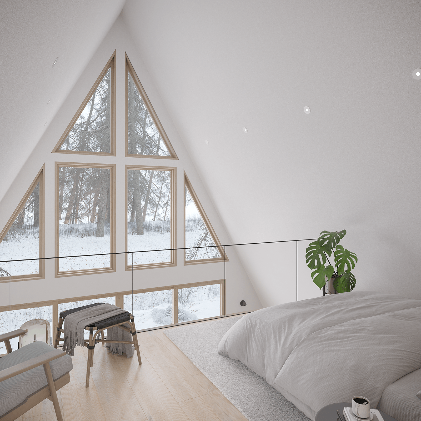 A-Frame House Plus view 1