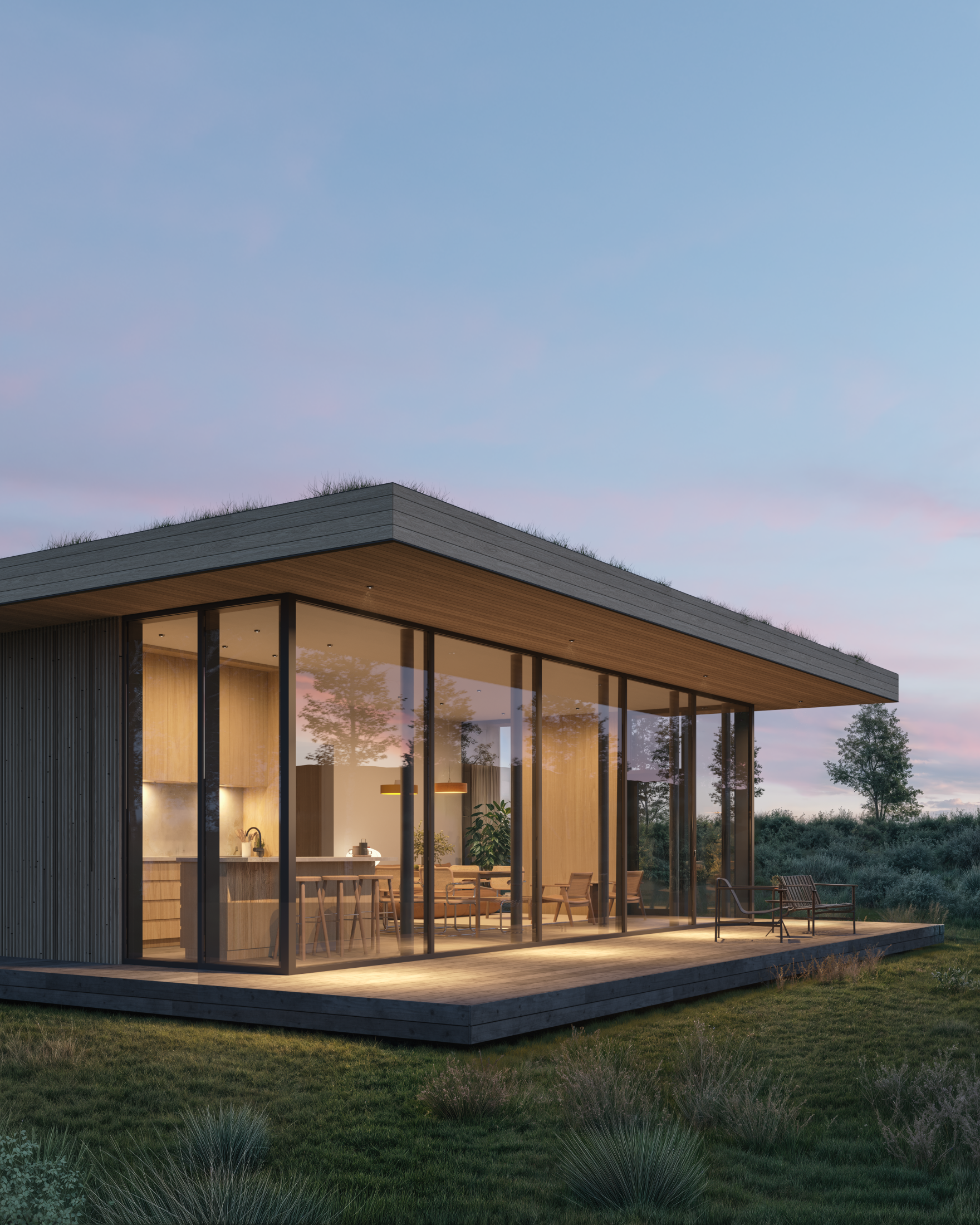 Linear House view 11
