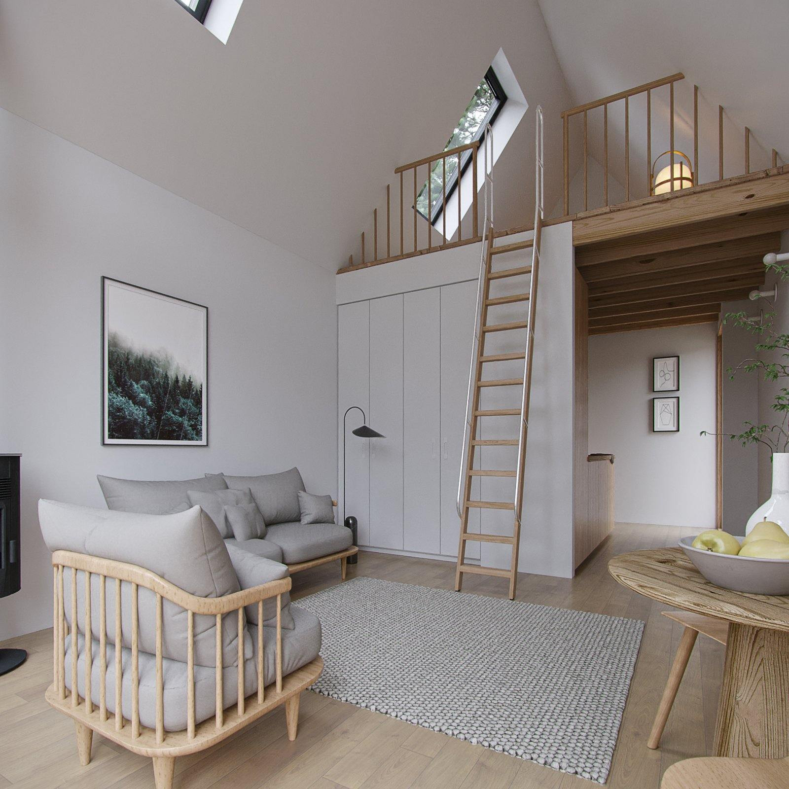 Modern Alpine Cabin view 7