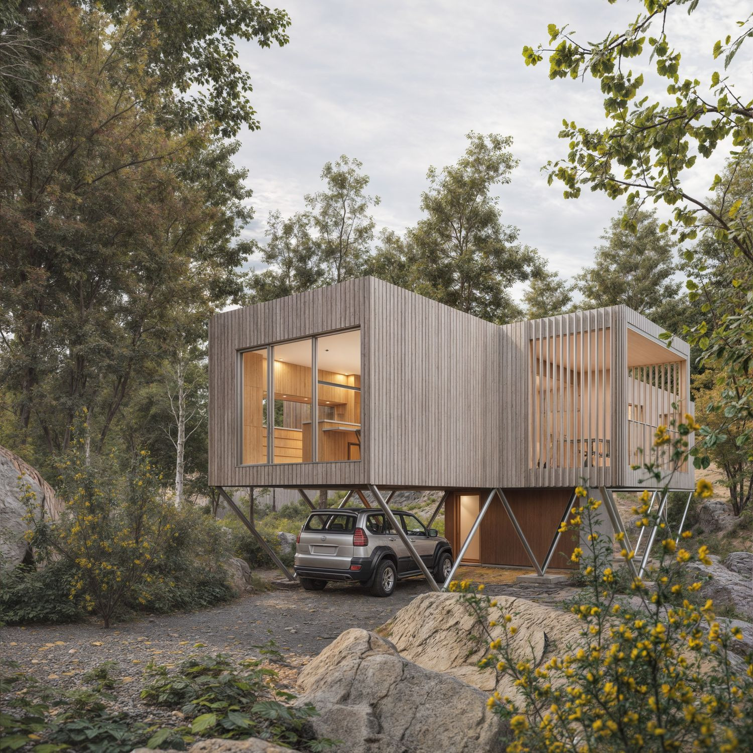 Modern Treehouse view 5