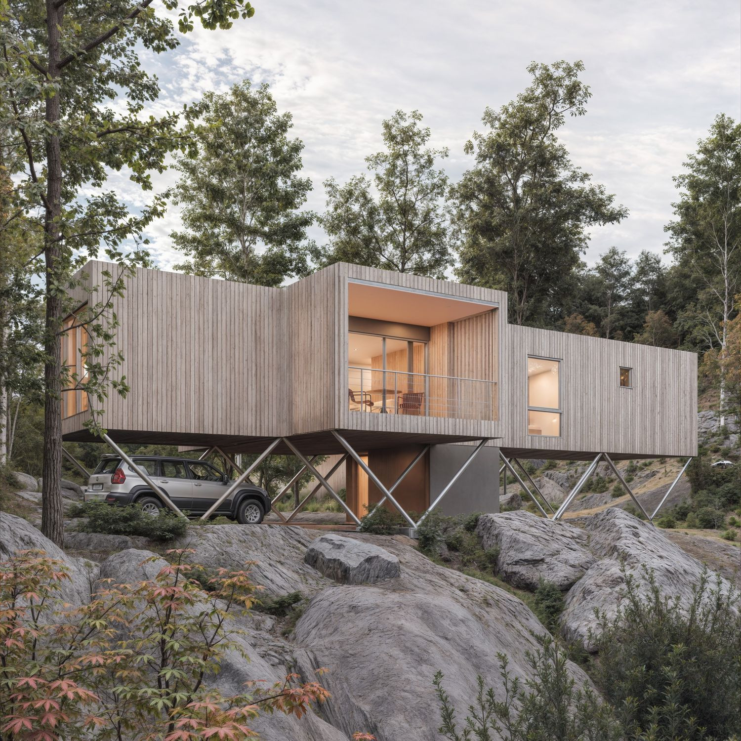Modern Treehouse view 8